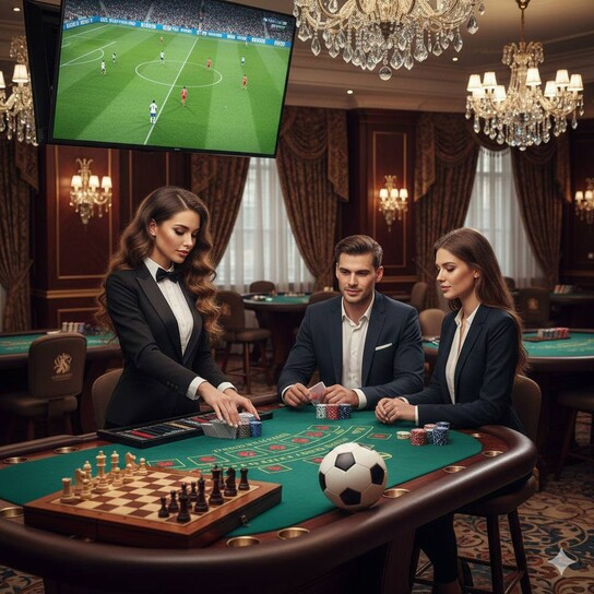 电脑棋牌软件界面示意